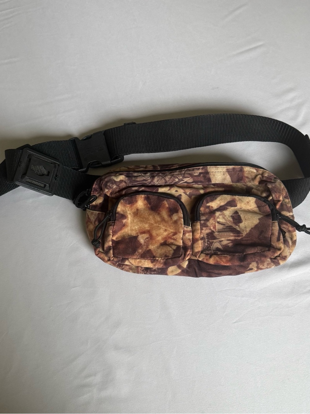 vintage Fieldline camouflage waist pack fannypack